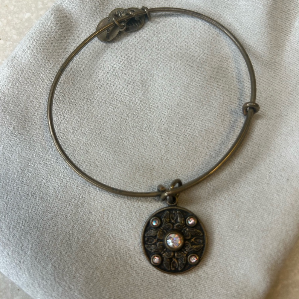Alex and Ani Wings of Change Gold Bracelet